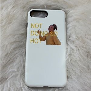 Emma Chamberlain NOT DOING SO HOT 8plus case